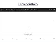 Tablet Screenshot of lecoinduweb.com